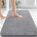 Weicher Chenille-Badematte