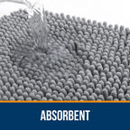 Weicher Chenille-Badematte